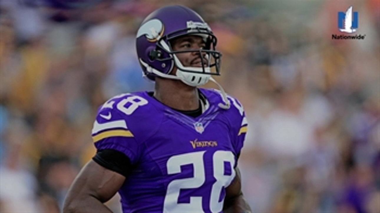 Adrian Peterson shouldn't be the top RB selected in fantasy football