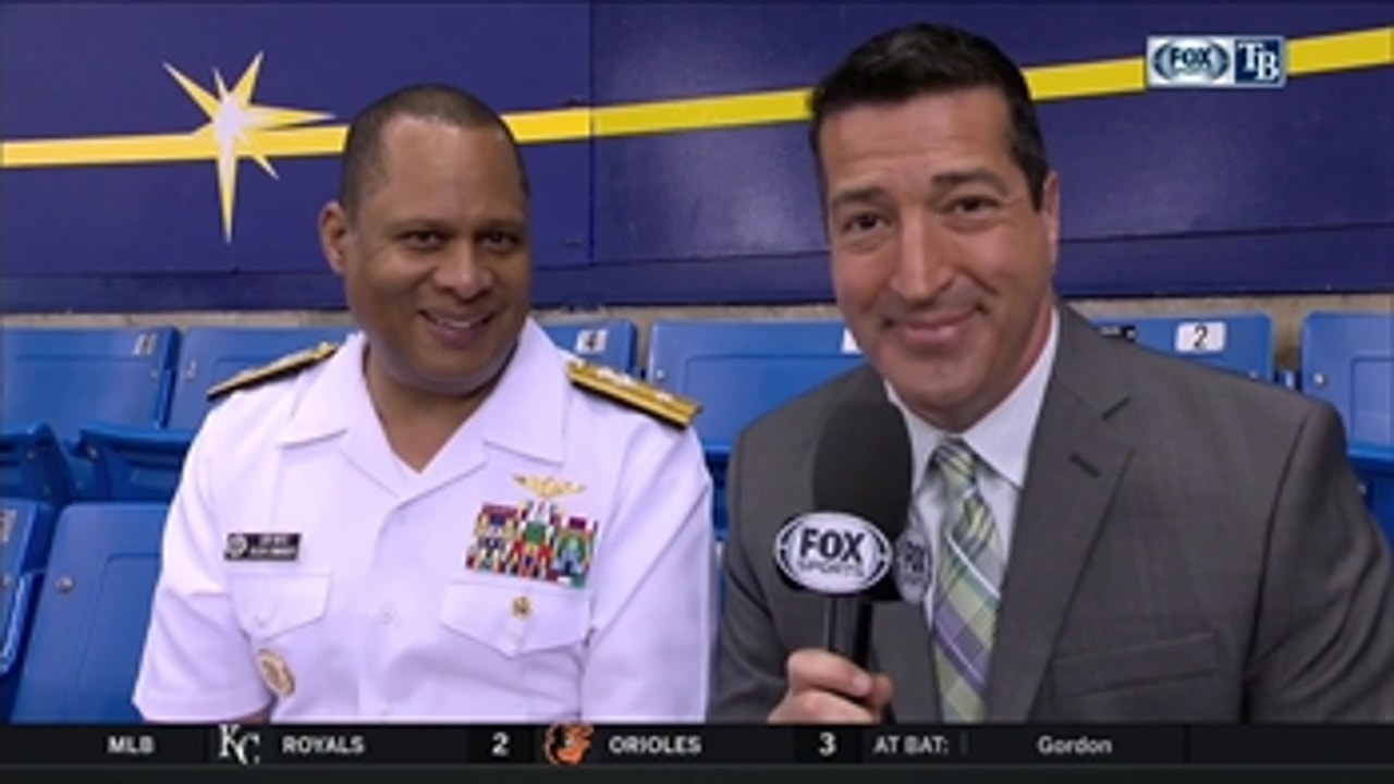 Rear Admiral Gary Mayes talks with Rich Hollenberg about Navy Week