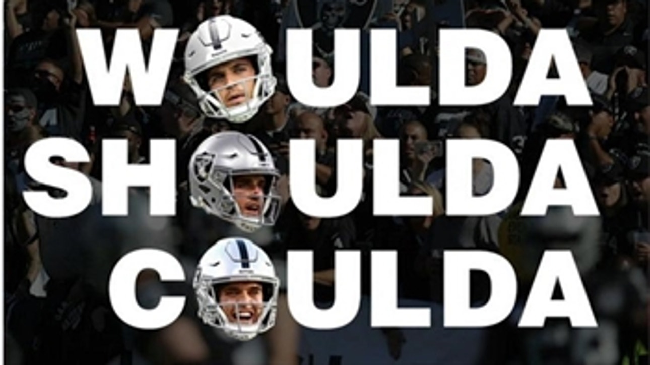 Jason Whitlock: I was wrong, Derek Carr could cost Jon Gruden & the Raiders a playoff spot