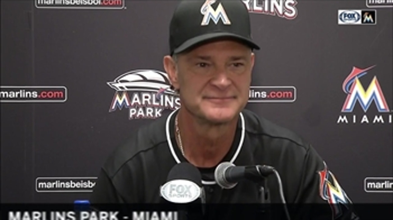 Don Mattingly recaps the win over the Mets