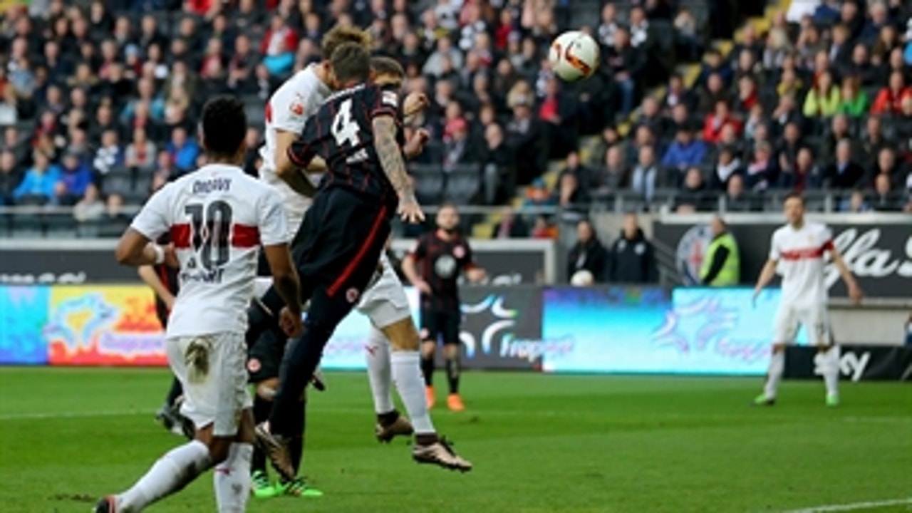 Niedermeier extends Stuttgart lead against Eintracht Frankfurt  ' 2015-16 Bundesliga Highlights