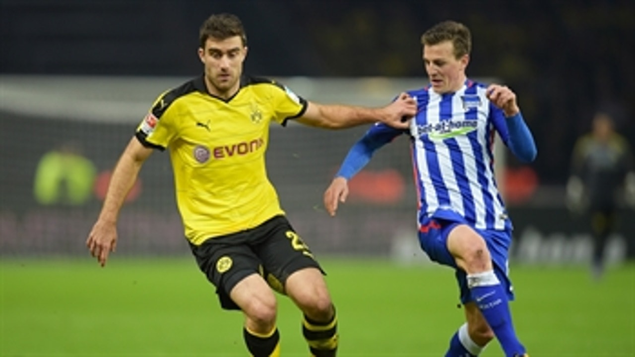 Hertha Berlin vs. Borussia Dortmund ' 2015-16 Bundesliga Highlights