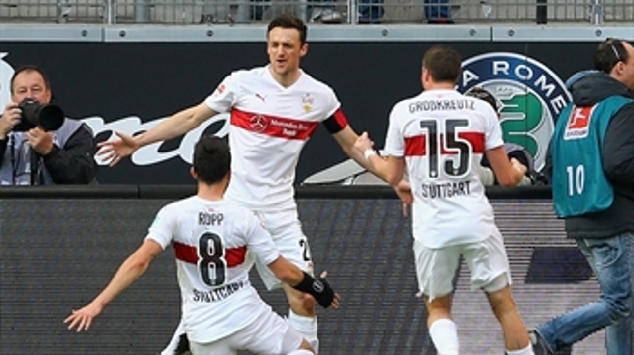 Gentner goal puts Stuttgart in front of Frankfurt ' 2015-16 Bundesliga Highlights