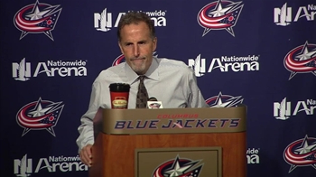 Torts frustrated after Jackets 'dominated' in loss to Canes