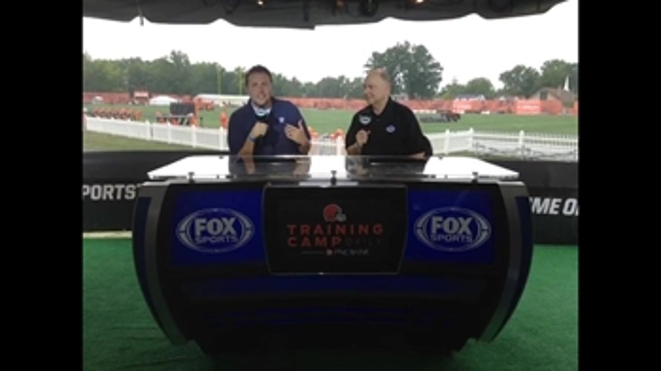 Zac & Fred talk Gordon, QB competition after first day of Browns camp