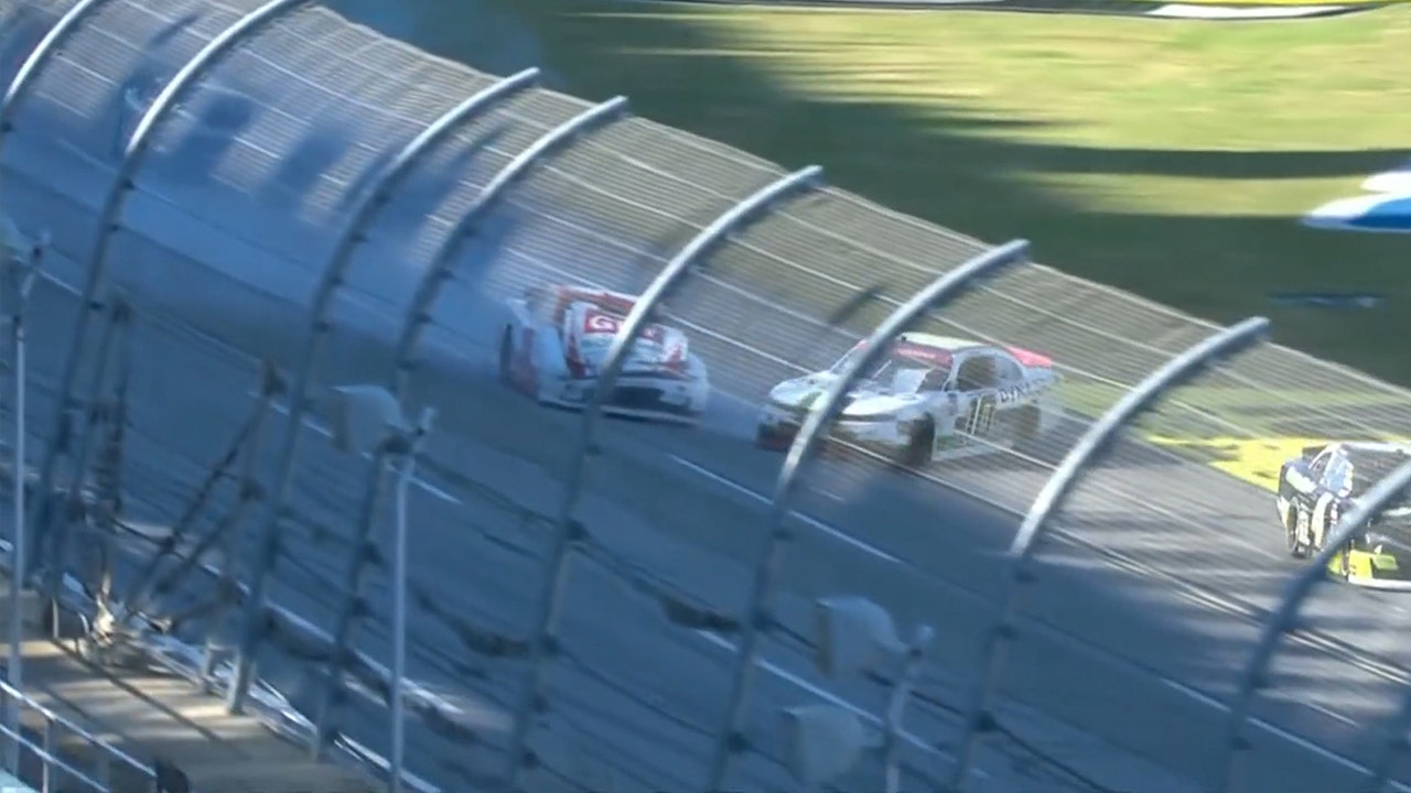 Ross Chastain spins-out during restart with just four laps to go in Stage 2