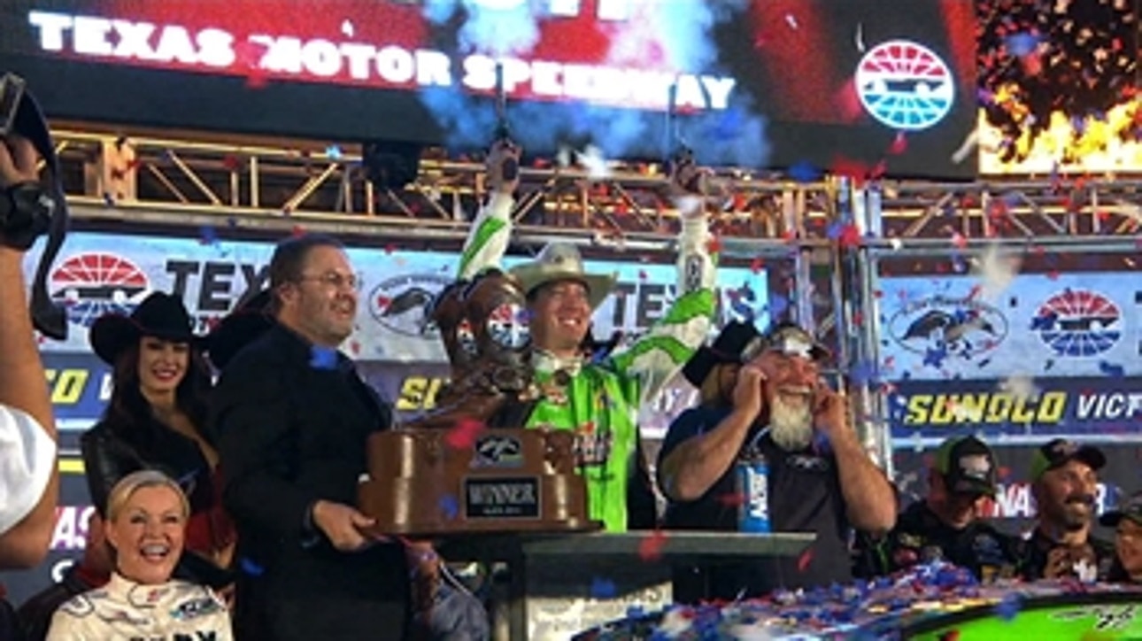 CUP: Kyle Busch Wins 4th Straight NASCAR Race - Texas 2016