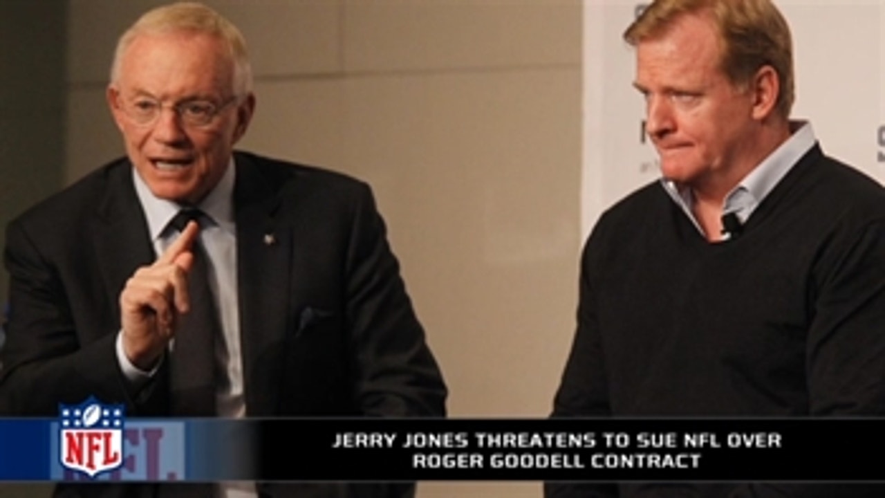 Jerry Jones threatens to sue NFL over Roger Goodell contract