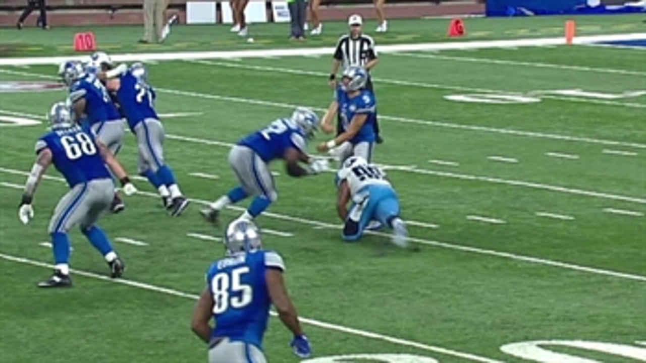 Low hit on Matthew Stafford should have been a foul