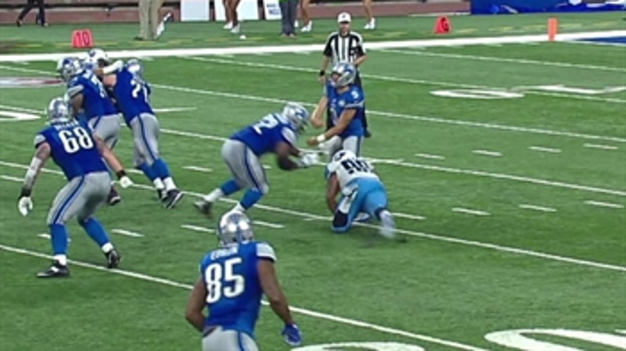 Low hit on Matthew Stafford should have been a foul