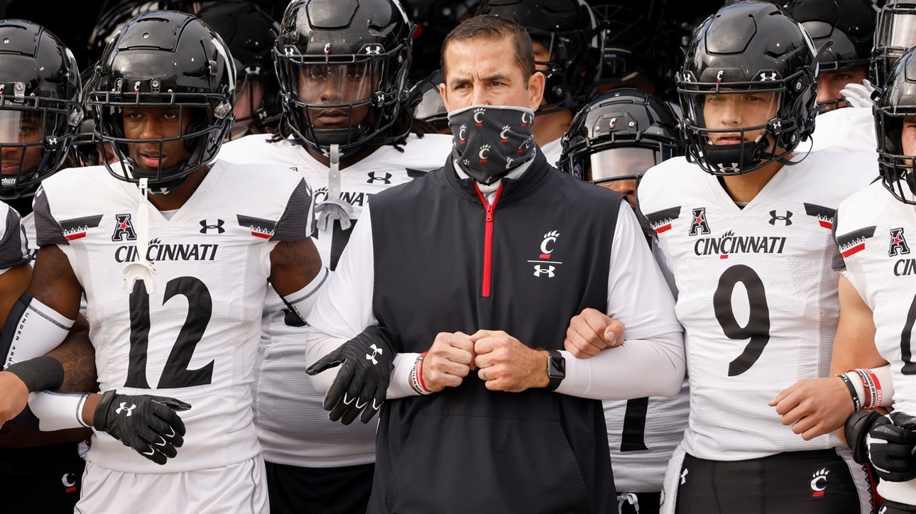 Luke Fickell reacts to Cincinnati's No. 8 ranking in College Football Playoff rankings
