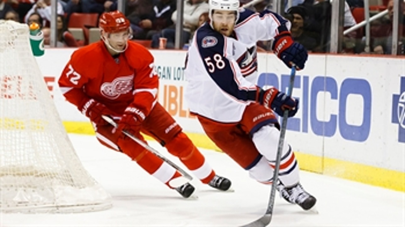 Blue Jackets cruise past Red Wings