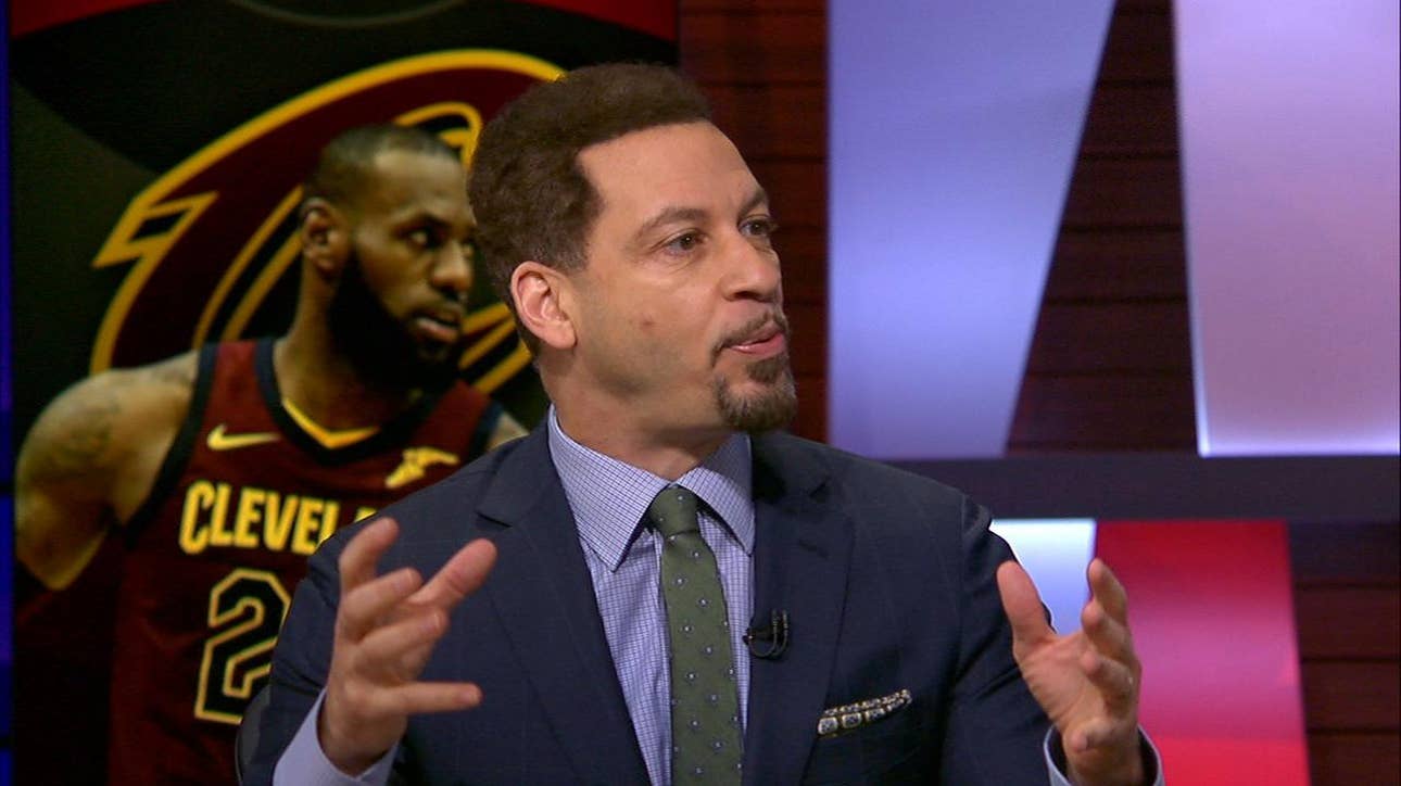 Chris Broussard talks LeBron James playing point guard for the Cavaliers | SPEAK FOR YOURSELF
