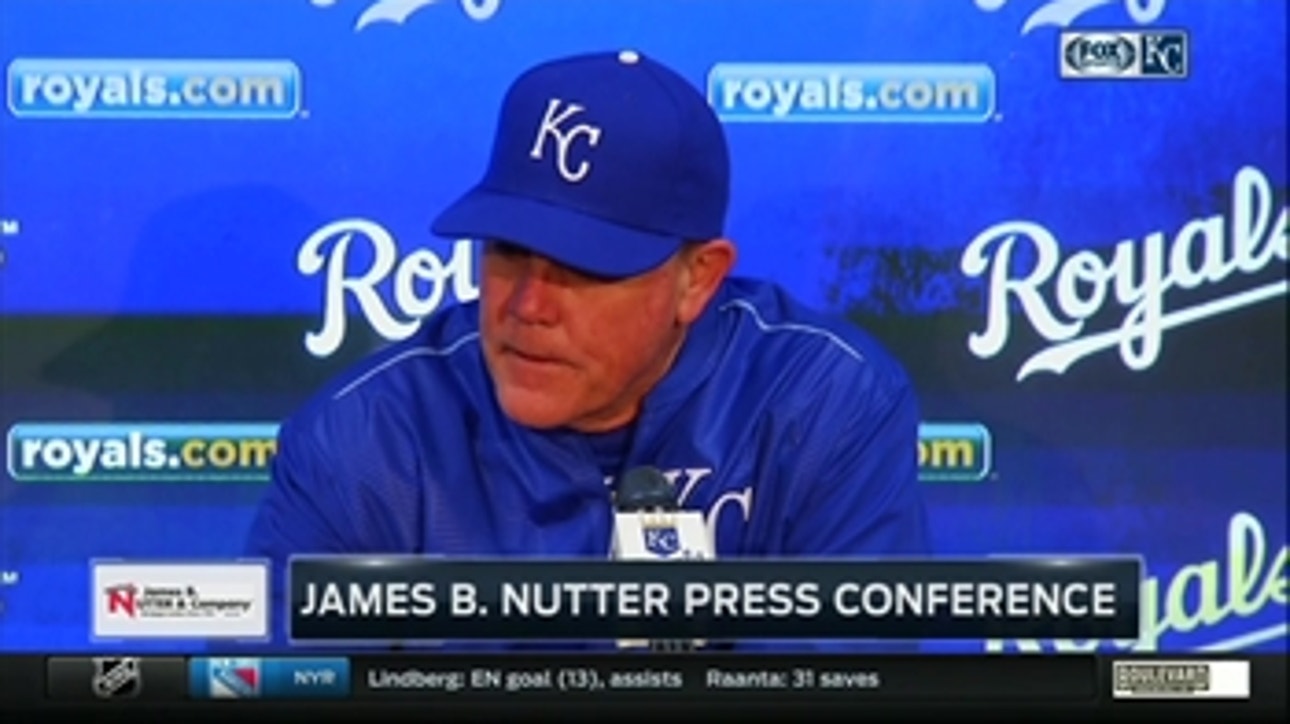 Yost on Ian Kennedy and Royals offense
