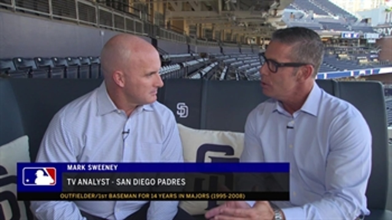Victor Rojas catches up with Padres analyst and former MLB player Mark Sweeney