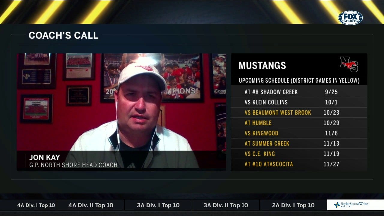 North Shore Head Coach Jon Kay Talks to the Crew | High School Scoreboard Live