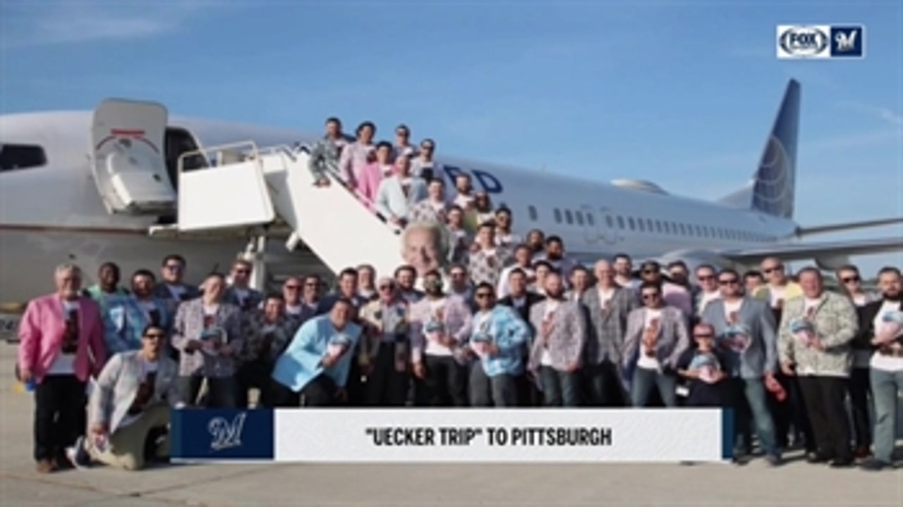 Brewers take "Uecker trip" to Pittsburgh