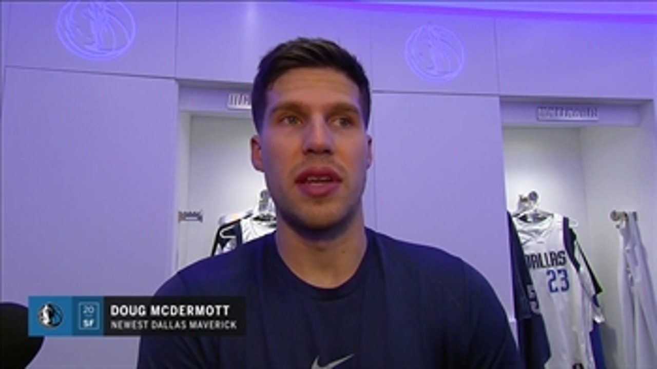 Doug McDermott on being traded to the Dallas Mavericks