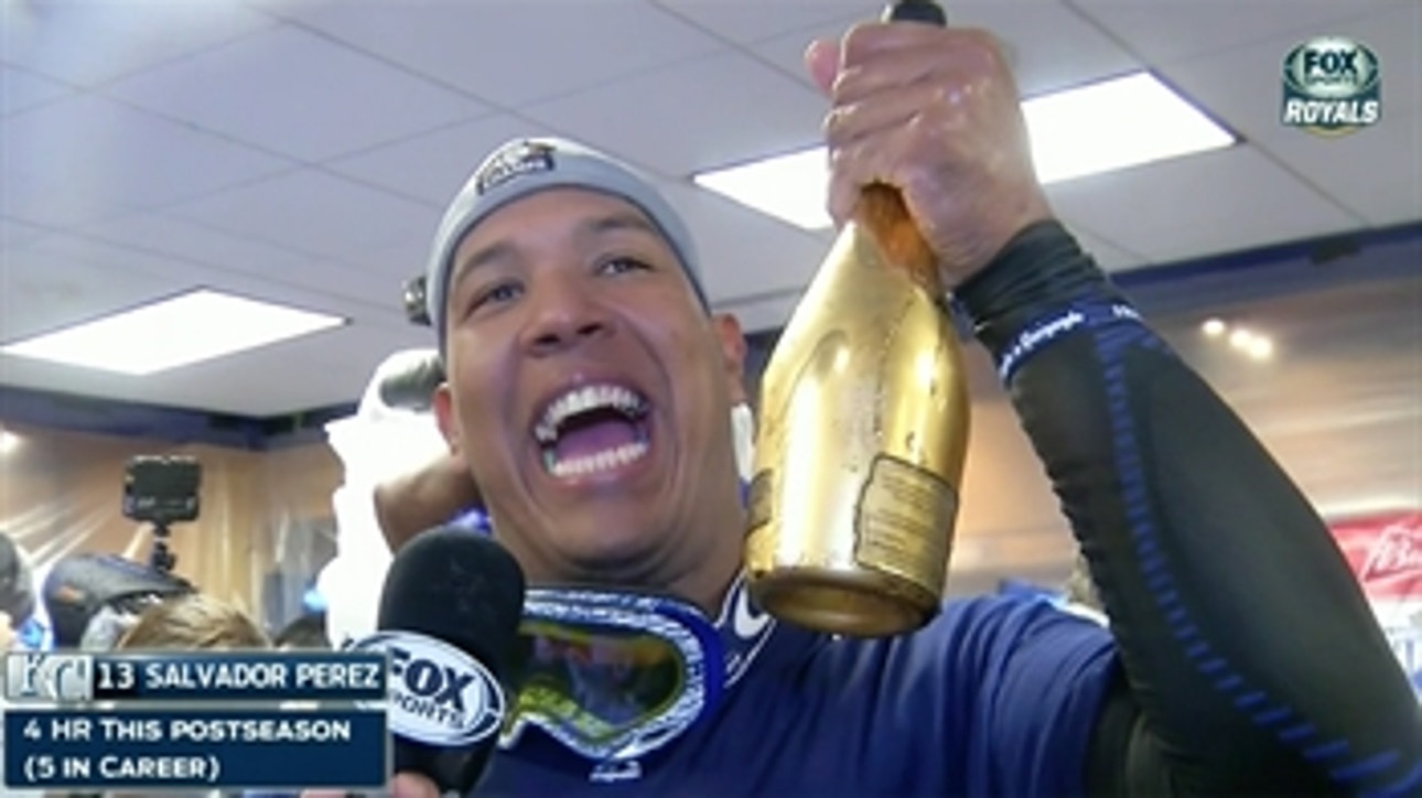 Salvy's going back to the World Series: 'It's unbelievable, you know'