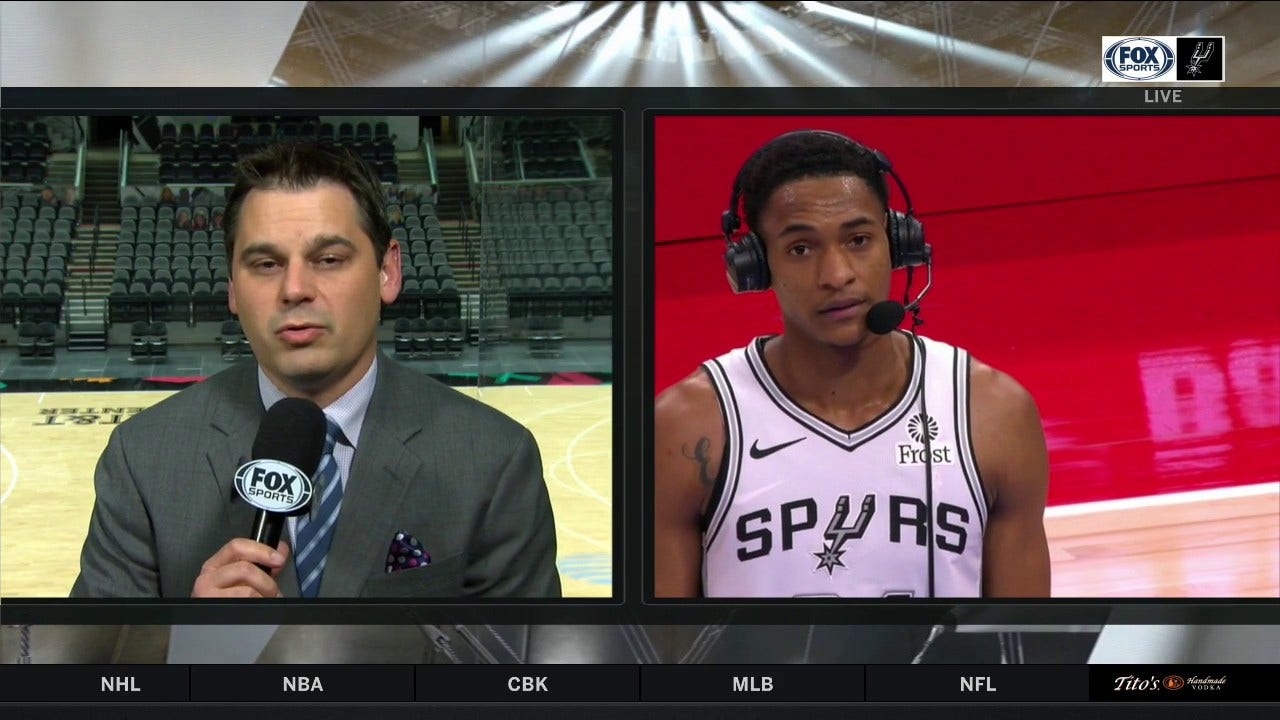 Vassell: 'We knew we had to bounce back on the back-to-back' | Spurs Live