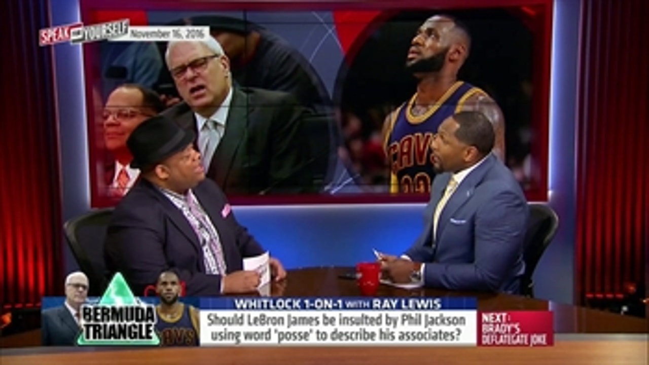 Whitlock 1-on-1: Ray Lewis: LeBron really offended by Phil Jackson? | SPEAK FOR YOURSELF