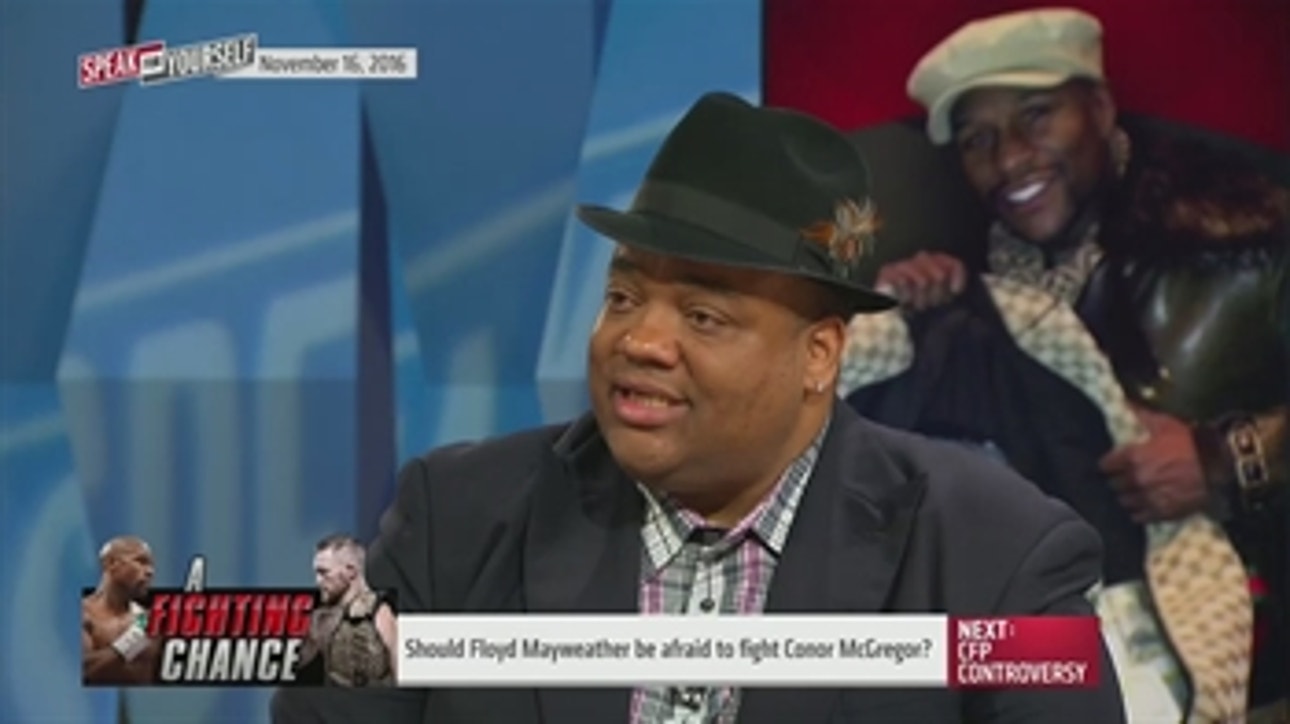 Should Floyd Mayweather be afraid of Conor McGregor? | SPEAK FOR YOURSELF