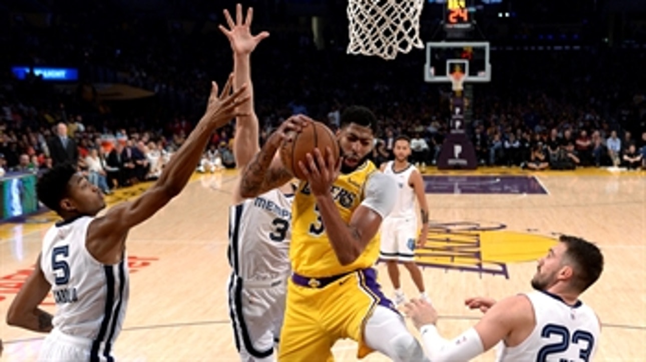 'AD was special last night': Shannon Sharpe on Anthony Davis' 40-20 performance in Lakers win