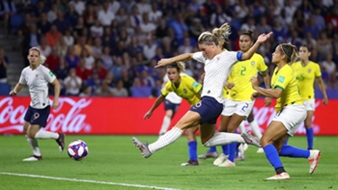 France's Amandine Henry scores a gorgeous extra-time goal vs. Brazil ' 2019 FIFA Women's World Cup™
