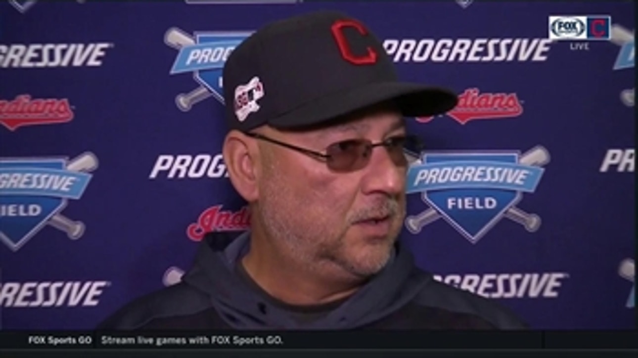 Terry Francona encouraged by Zach Plesac's first two outings