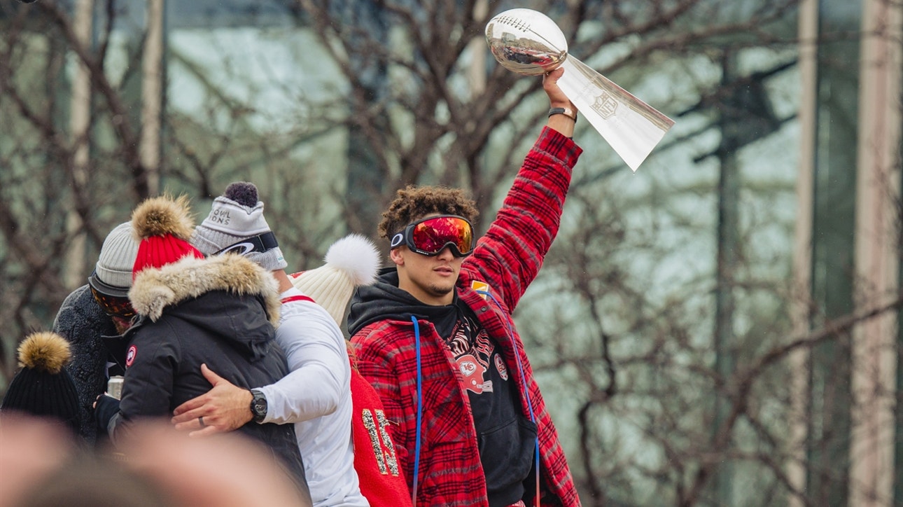 Shannon Sharpe is pounding the over 1.5 on Mahomes Super Bowls in next 12 seasons