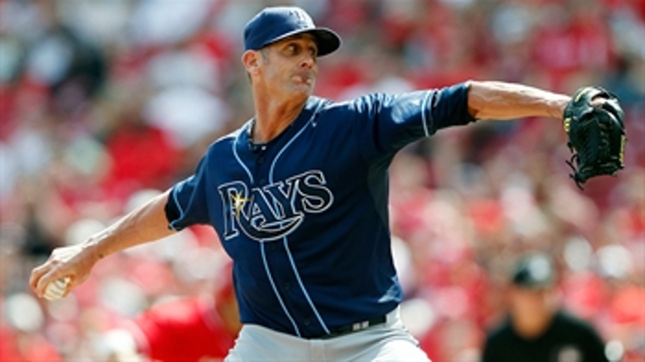 Balfour gets 4th save as Rays shut out Reds