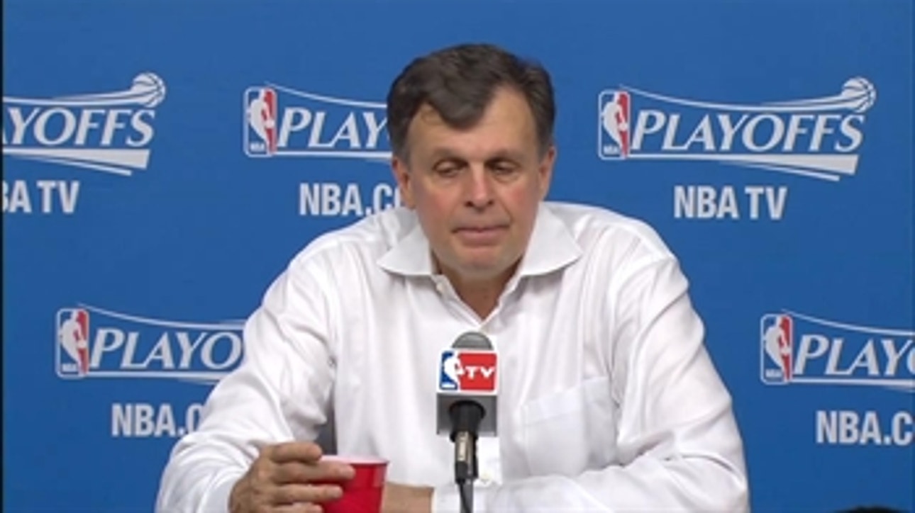 Kevin McHale: I'm excited to grab a beer and watch two other teams struggle for a while