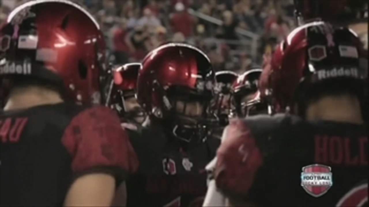 SDSU vs Utah State | Donnel Pumphrey needs 81 yards to crack the Top 5 NCAA career rushing yards list