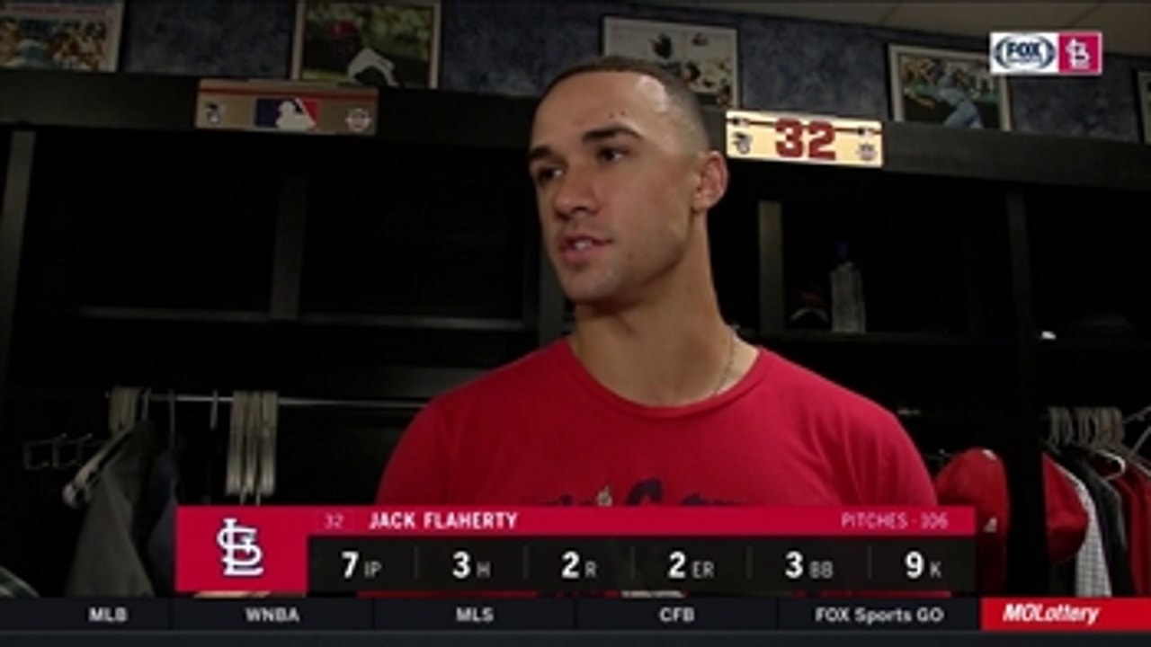 Jack Flaherty: 'Yadi was able to calm me down' against Royals