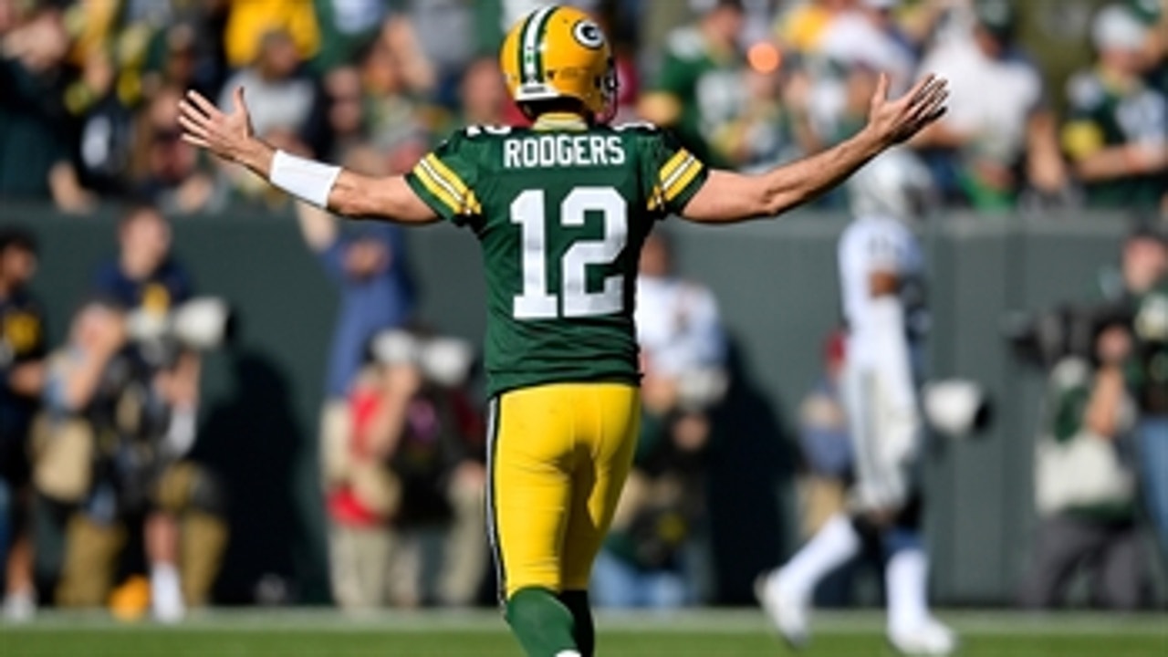 Shannon Sharpe thinks Aaron Rodgers is playing his way into the MVP discussion