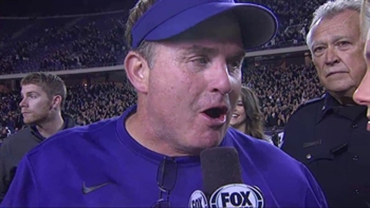Gary Patterson: 'These guys just keep rising up'