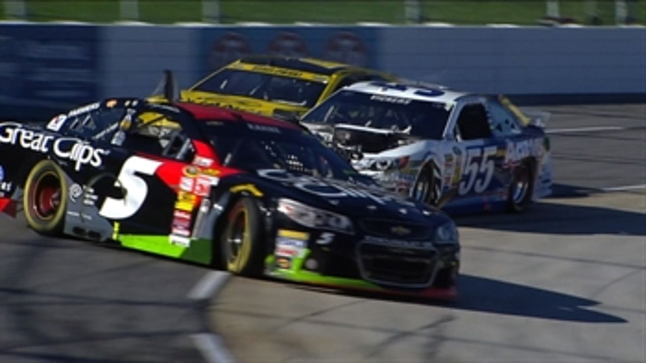 CUP: Vickers and Kahne Swap Paint  - Martinsville 2014