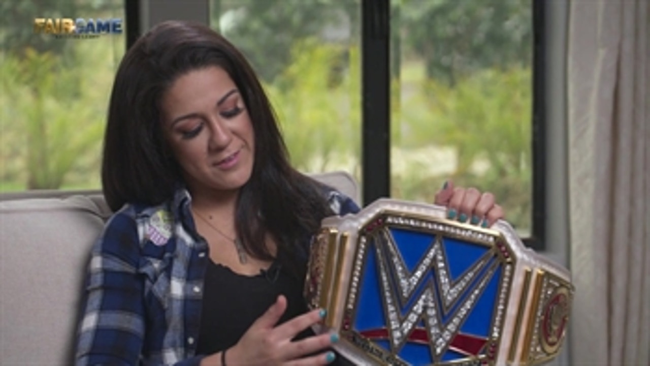 WWE's Bayley on How to Travel with a WWE Championship Belt