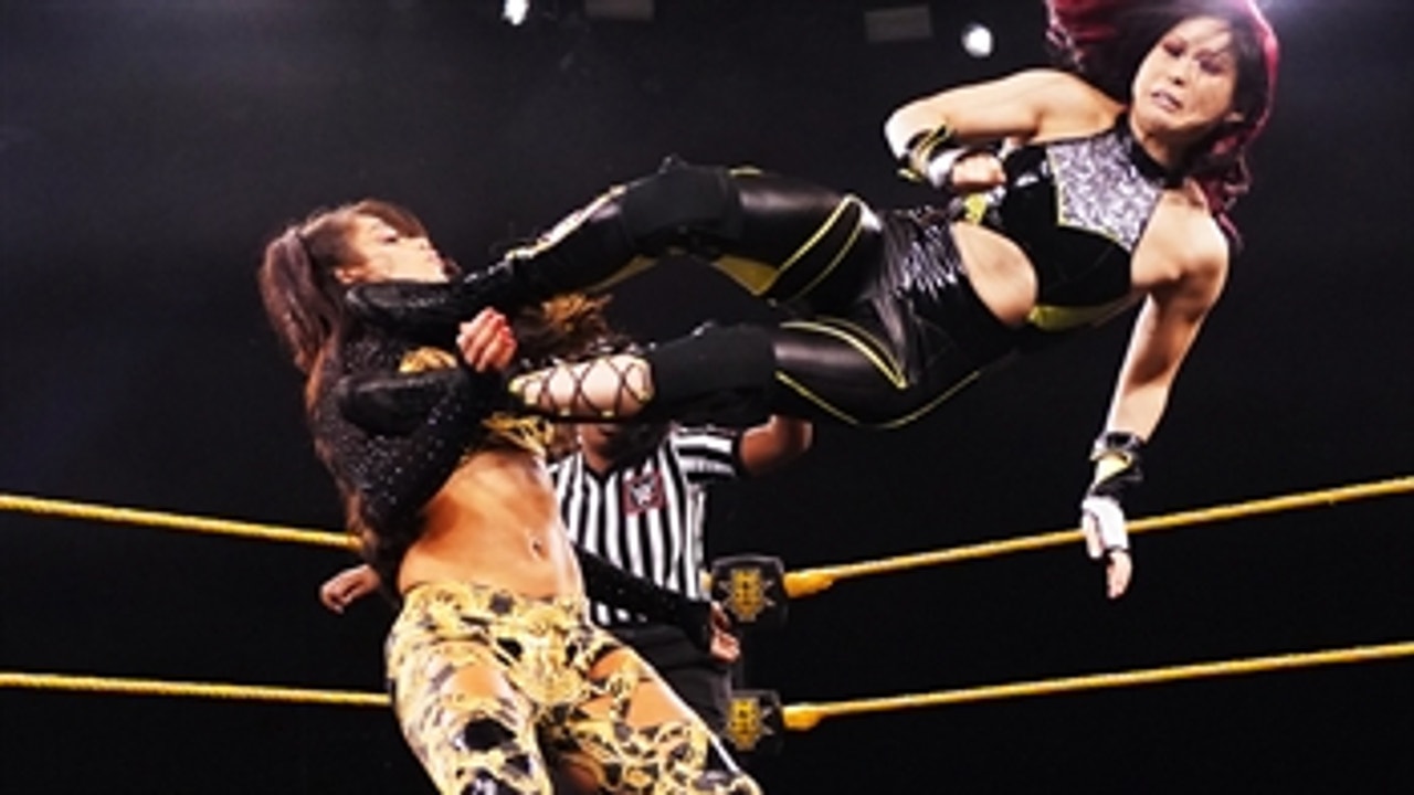 Io Shirai vs. Aliyah – No. 1 Contender’s Ladder Match Qualifying Match: WWE NXT, March 25, 2020