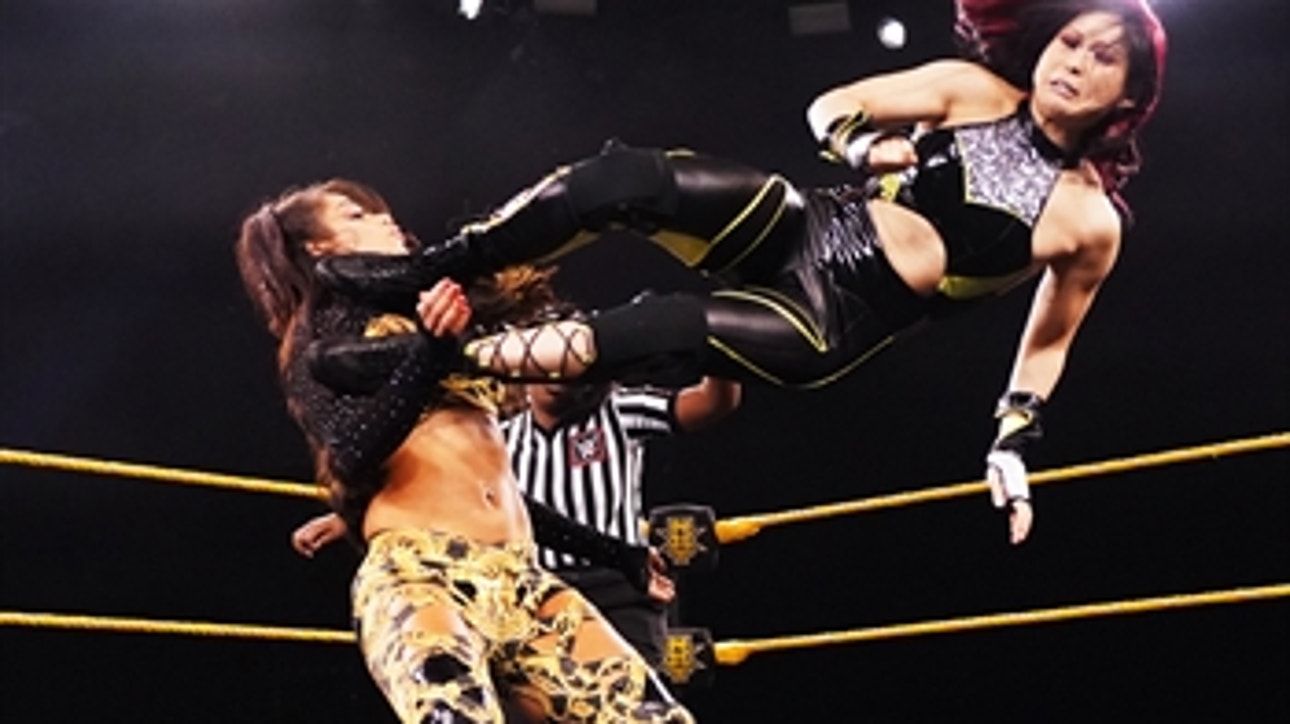 Io Shirai vs. Aliyah – No. 1 Contender’s Ladder Match Qualifying Match: WWE NXT, March 25, 2020