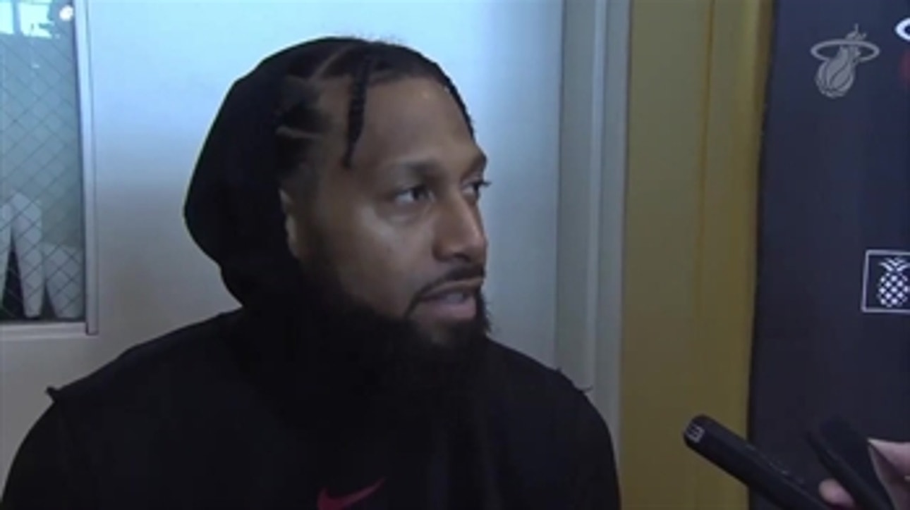 Persistence, patience the key words for Heat forward James Johnson