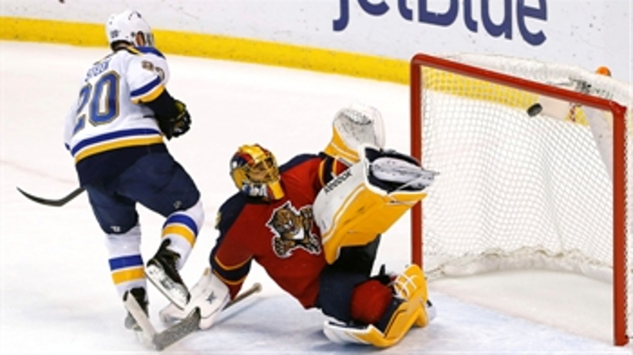 Panthers fall to Blues in shootout