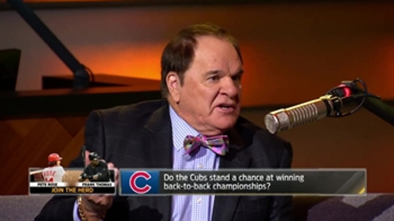 Pete Rose, Frank Thomas preview Cubs 2017 season and more  ' THE HERD (FULL INTERVIEW)