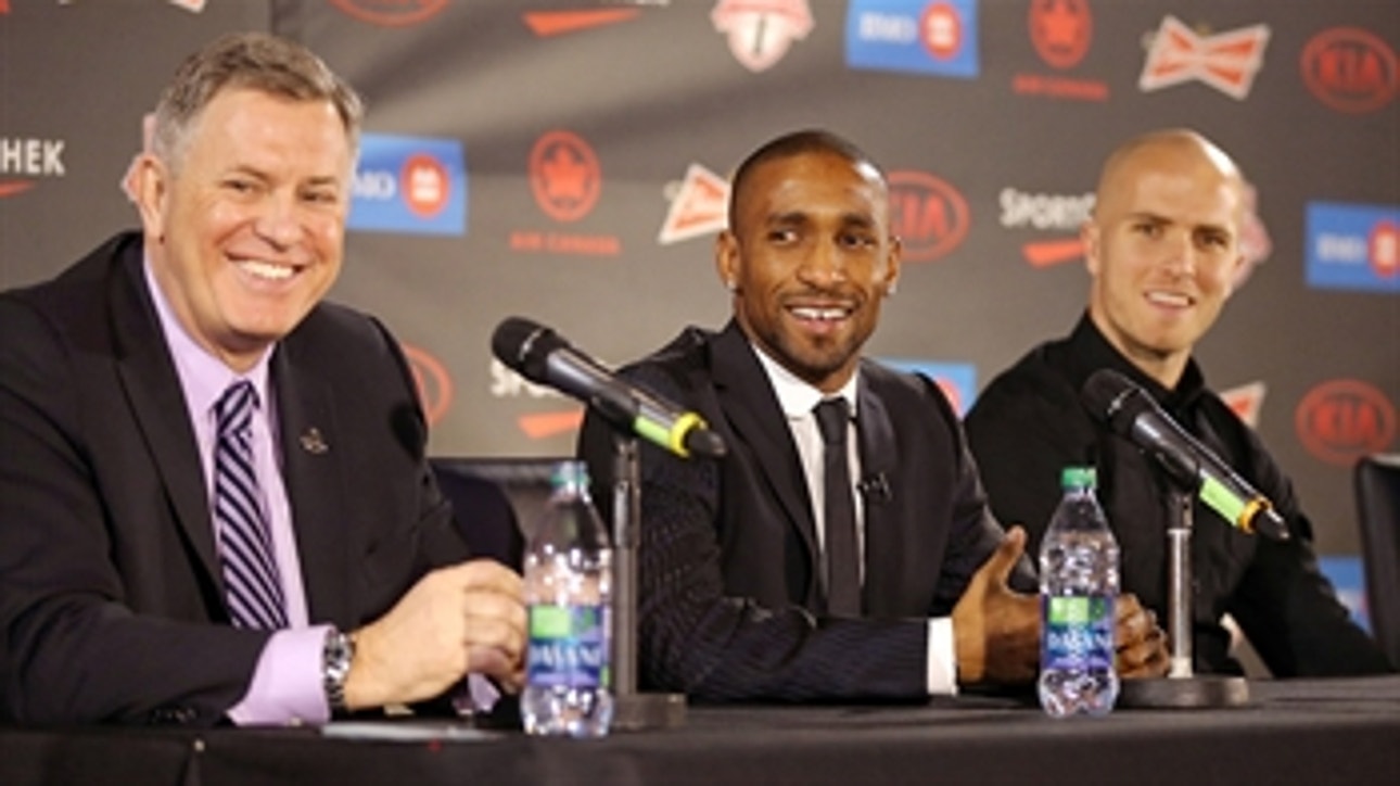 Defoe, Bradley unveiled as Toronto FC players