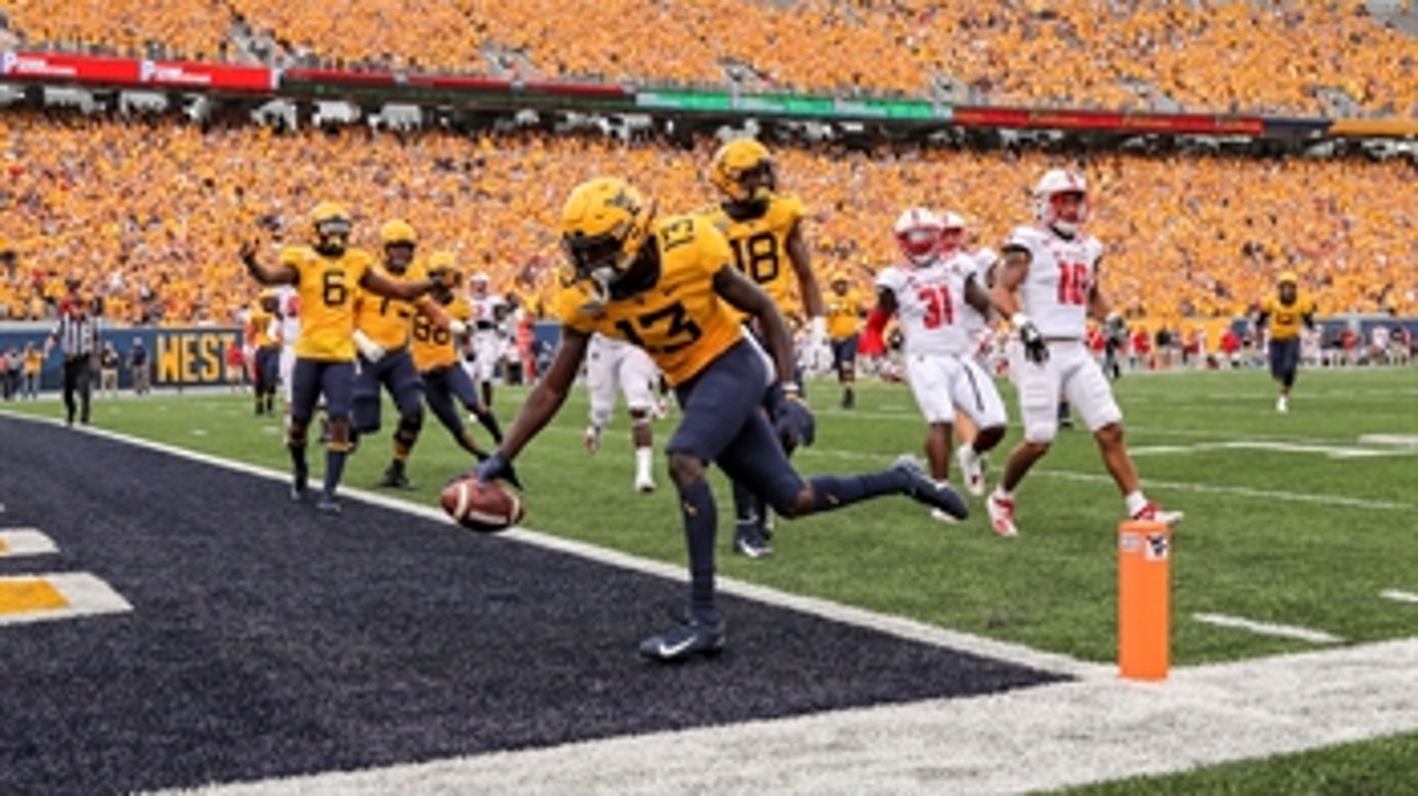 Watch West Virginia Mountaineers offense score two first half touchdowns against NC State