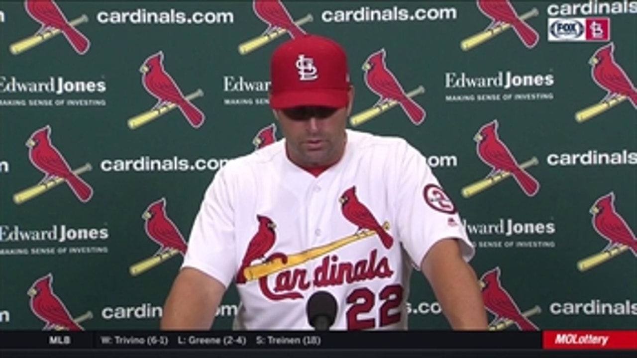 Matheny on Gant earning another stay in the rotation: 'I would think so'