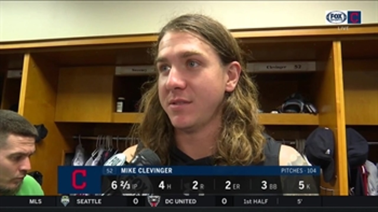 Mike Clevinger commends recent performance of Indians' bullpen