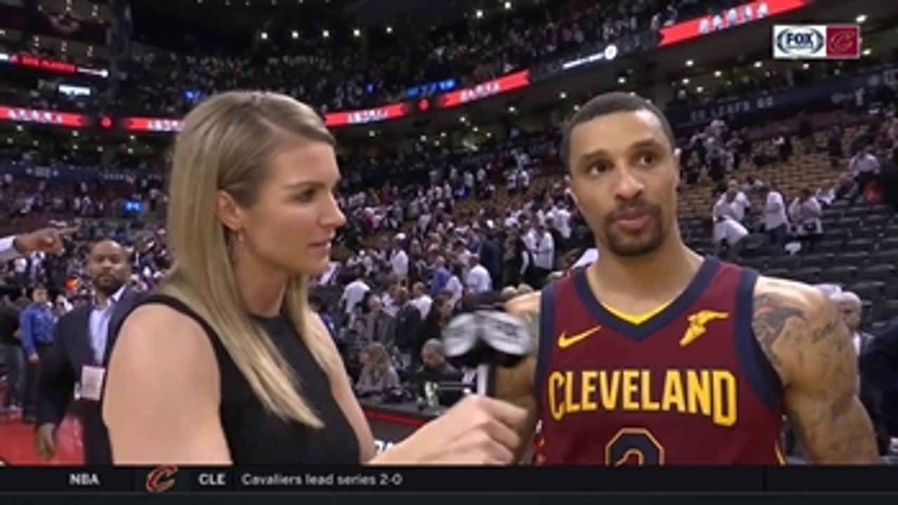 George Hill glad to be on LeBron's side of playoff takeovers with Cavs