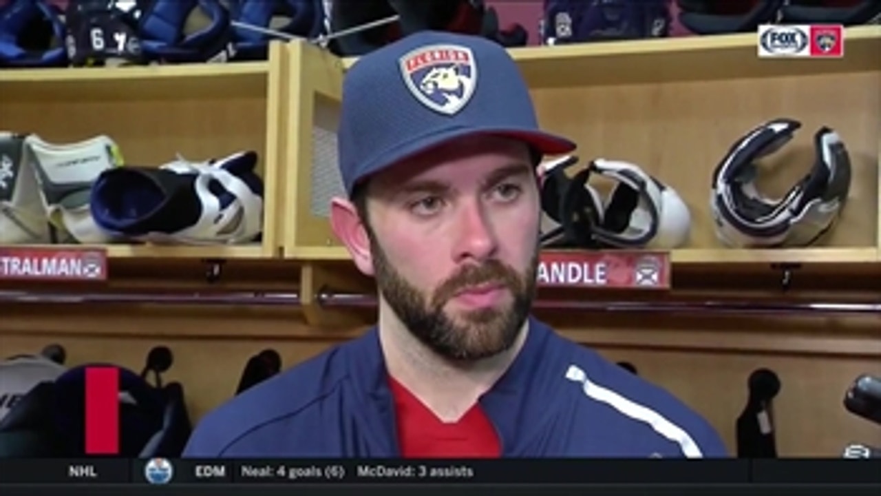 Keith Yandle breaks down loss to Carolina after registering his 800th consecutive game