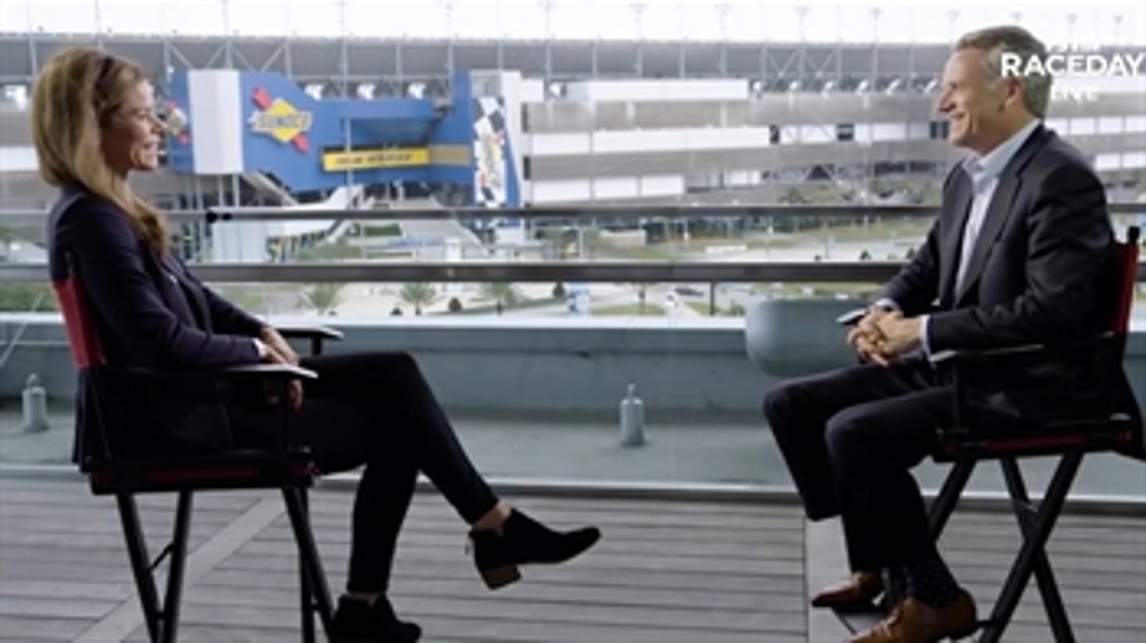 Jamie Little sits down with NASCAR President Steve Phelps to discuss the direction of NASCAR